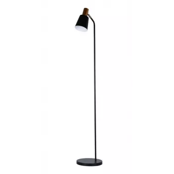 Lampadaire DAVI ML68915B-1 E27 Noir 40W
