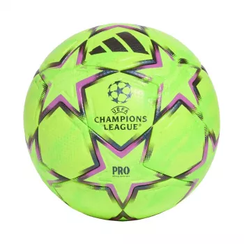 Ballon de football adidas UCL Pro Winter 26/27 League Stage taille 5 Vert/Noir/Rose KE9769