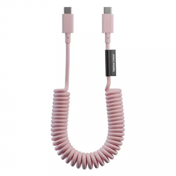 Native Union Pop Cable câble tressé USB-C vers USB-C 1,2 m 60 W - Candy