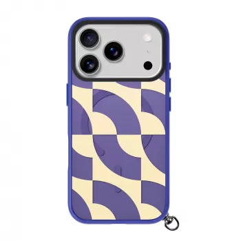 Coque LAUT Keyko Pop pour iPhone 17 Pro Max, Indigo Tide