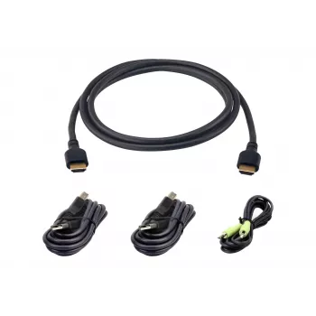 ATEN 2L-7D02UH21X4 kit de câbles Ultra High Speed