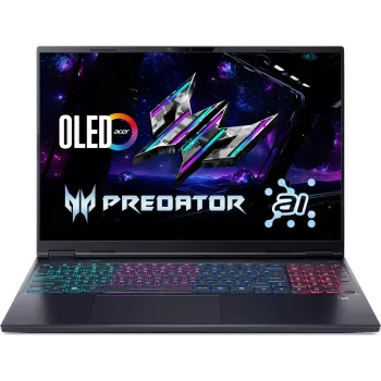 Acer Predator Helios Neo 16S AI PHN16S-71-75G8 ordinateur portable gaming, Intel Core Ultra 7 255HX 5,2 GHz, 16 inch WQXGA OLED, 32 Go RAM, 1 To SSD, NVIDIA GeForce RTX 5070, Windows 11 Home, noir