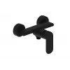 Mitigeur de douche thermostatique Thema Lux DF12304-1 noir mat