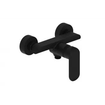 Mitigeur de douche thermostatique Thema Lux DF12304-1 noir mat