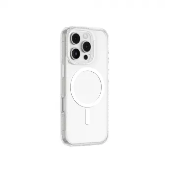 AMAZINGTHING Titan Pro Mag Coque avec anneau magnétique pour iPhone 16 Pro - transparent