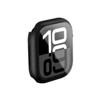 Coque Radix Glass AMAZINGTHING avec verre trempé pour Apple Watch 46mm, noir
