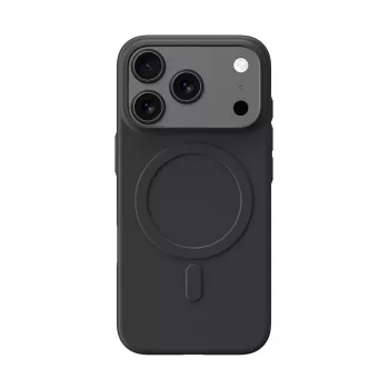 AMAZINGTHING Minimal Air Coque pour iPhone 17 Pro, compatible MagSafe, noir