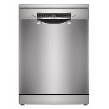 Bosch Serie 4 SMS4HMI08E lave-vaisselle pose libre, 14 couverts, Silver Inox, EcoSilence Drive, Home Connect