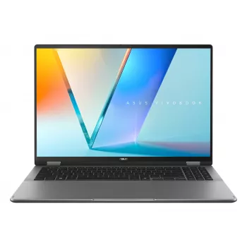 ASUS Vivobook 16 Flip TP3607AA-FLIP-DISSI4X Copilot+ PC ordinateur portable 2-en-1, 16 pouces WUXGA OLED tactile, Intel Core Ultra 9 386H, 32 Go LPDDR5x, 1 To SSD, Windows 11 Pro, clavier français AZERTY