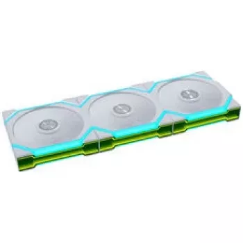 Lian Li UNI FAN SL FLEX Wireless ARGB ventilateur 120 mm lot de 3 blanc