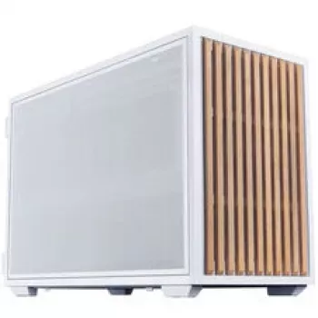 Boîtier Micro-ATX Lian Li DAN Cases B4 Wood Edition - hêtre, blanc