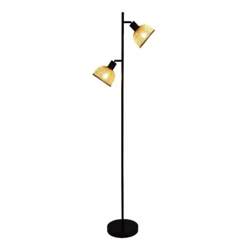 Lampadaire Corbo 2xE27 bambou