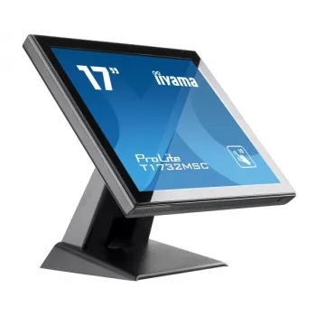Iiyama ProLite T1732MSC-B5X 17 inch SXGA 5:4 10-Point Touch LED Monitor with HDMI, DisplayPort, VGA, USB Hub and Speakers