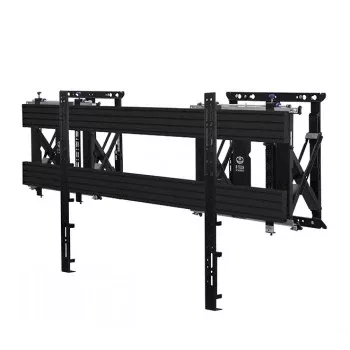 Support mural B-TECH AV BT9921/B Soft-Open Full Service pour écrans XXL - noir