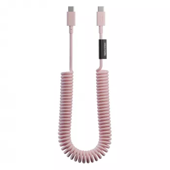 Câble tressé Native Union Pop Cable USB-C vers USB-C 2,4 m 60 W (Candy)