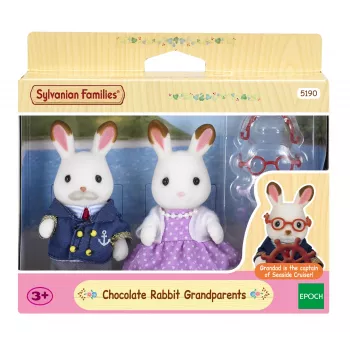 Sylvanian Families set de figurines Chocolate Rabbit grands-parents
