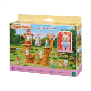Ensemble de jeu Sylvanian Families téléphérique pour bébé avec figurine de bébé singe
