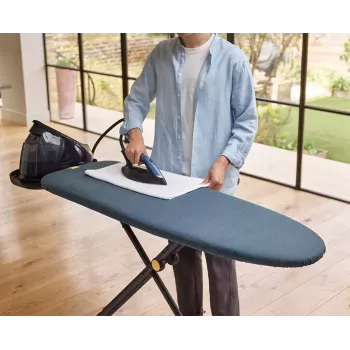 Table à repasser Joseph Joseph Glide MaxPlus Easy-Store 135 cm bleue avec housse Advanced