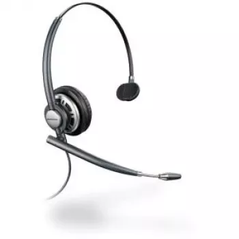 Poly EncorePro HW710 casque filaire monaural avec microphone à réduction de bruit, Quick Disconnect, noir