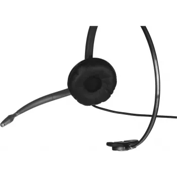 Poly EncorePro HW710 casque filaire monaural avec microphone à réduction de bruit, Quick Disconnect, noir