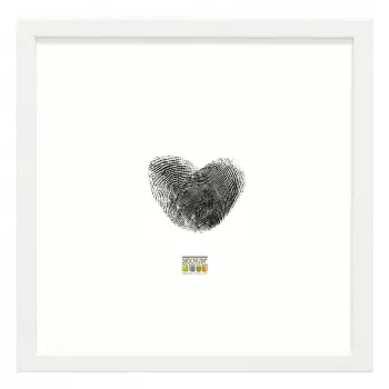 Deknudt S41JK1 cadre photo en bois 30x30 blanc