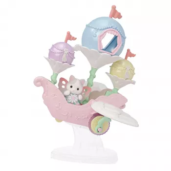 Dirigeable magique EPOCH Sylvanian Families avec figurine - set de jeu Adventure Series