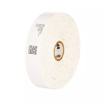 Bracelets adultes en polypropylène Zebra Z-Band Direct Next Generation, blancs, 200 par rouleau, 6 rouleaux (1200 au total)