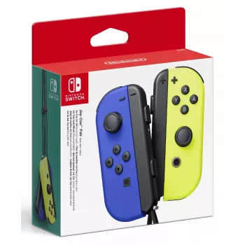 Ensemble de manettes Nintendo Joy-Con (L/R) - Neon Blue / Neon Yellow