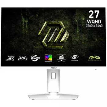 MSI MAG274QRFWDEX32 moniteur gaming 27 inch WQHD Rapid IPS, 180Hz, 1ms, Quantum Dot, KVM, USB-C