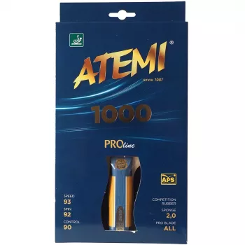 ATEMI R2621 1000 Pro raquette de tennis de table anatomique
