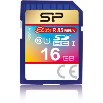 Carte mémoire Silicon Power Elite 16 Go SDHC Class 10 U1