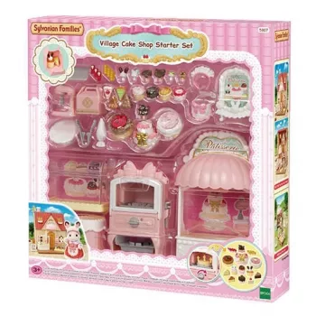 Sylvanian Families 5807 - set de jeu maison de poupée avec figurine bébé chat persan