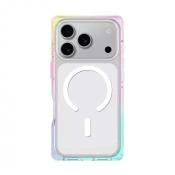 Coque AMAZINGTHING Omni pour iPhone 17 Pro Max compatible MagSafe - Transparent iridescent
