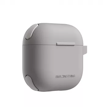 Coque AMAZINGTHING Omni pour Apple AirPods 4 - Gris
