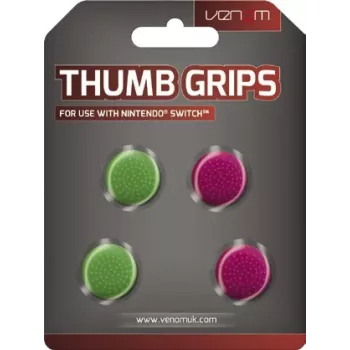 Embouts de joystick Venom pour Nintendo Switch 2, rose et vert, VS4917