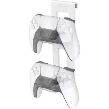 Support de rangement pour manettes PS5 Venom - Support vertical pour 2 manettes DualSense, plastique ABS noir, organisateur de bureau