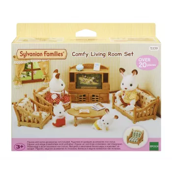Ensemble de jeu de meubles de salon de campagne EPOCH Sylvanian Families
