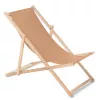 Chaise longue classique en hêtre GreenBlue GB183M Melange marron
