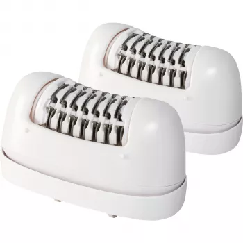 Tête de rechange pour épilateur Beurer HL 76, humide/sec, lot de 2, 32 pinces, clipser facilement, lavable