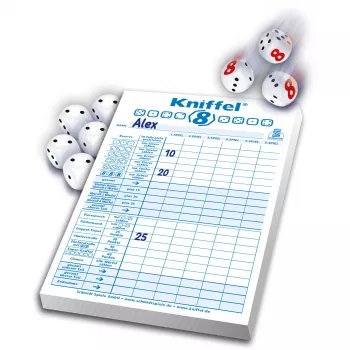 Schmidt Spiele Kniffel jeu de 8 dés