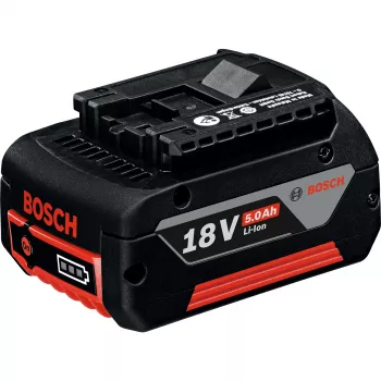 Bosch Professional batterie Li-Ion 18V 5,0Ah Slide-In (noir/rouge)