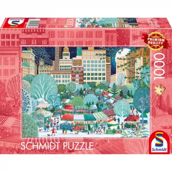 Puzzle Schmidt Spiele Winterzauber de 1000 pièces