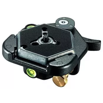 Manfrotto 625 plaque adaptateur à fixation rapide pour plateaux de trépied hexagonaux