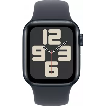 Apple Watch SE 2 GPS + Cellular 40mm, Minuit, Sport Band M/L (MRGA3ET/A)