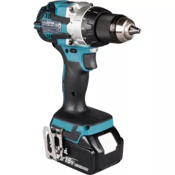 Makita DLX2592JX1 kit combiné 2 pièces 18V LXT sans balais avec perceuse-visseuse à percussion, visseuse à chocs, 2x batteries 5,0Ah, chargeur rapide et coffret Makpac