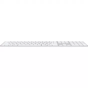 Clavier Apple Magic Keyboard avec Touch ID et pavé numérique, disposition russe, touches blanches (MXK73RS/A)