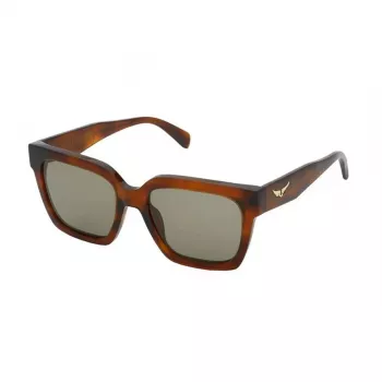 Lunettes de soleil Zadig & Voltaire femme SZV407 - Monture en acétate, protection UV400, 54/18/140 mm