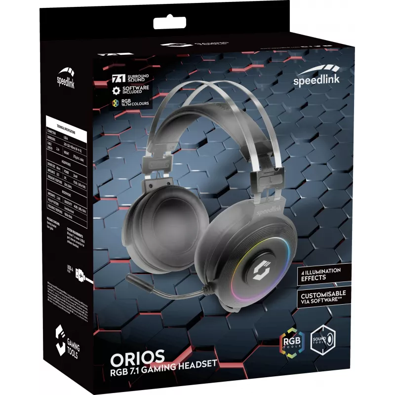 Casque Speedlink Orios (SL-860005-BK)
