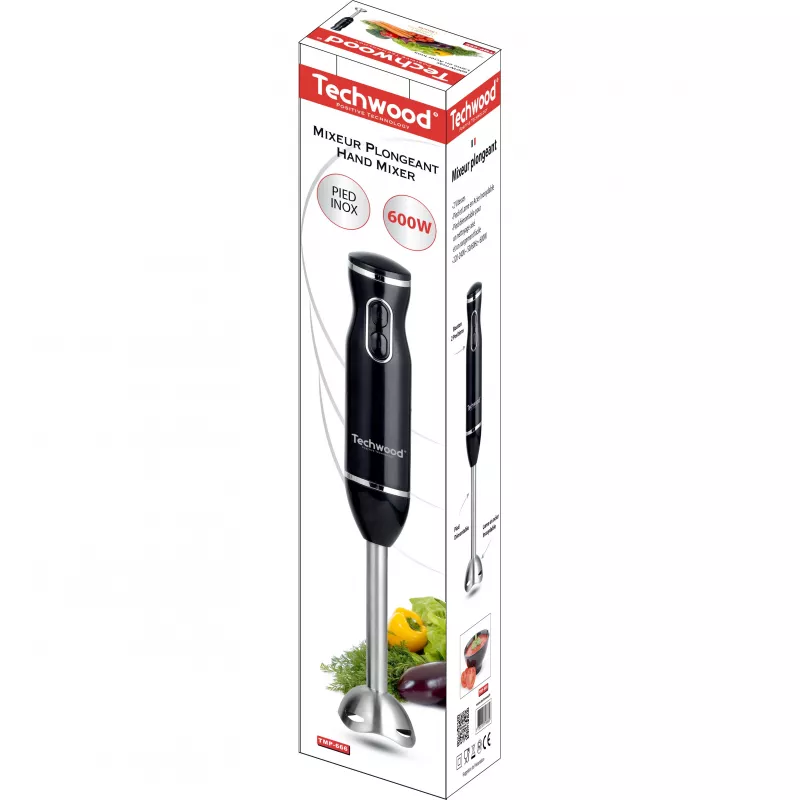 Mixeur plongeant Techwood 600 W (TMP-666)