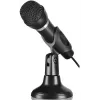 Speedlink Capo Microphone de bureau et à main pour ordinateur, noir (SL-8703-BK)